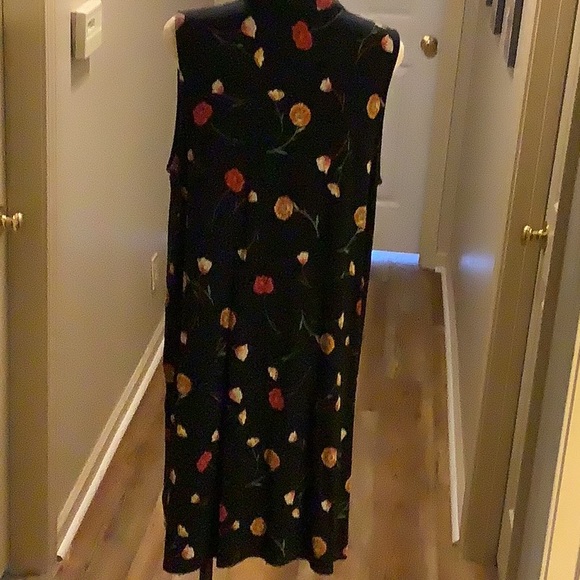 JJill Pima Cotton A-Line Dress w/Pockets - Picture 3 of 5